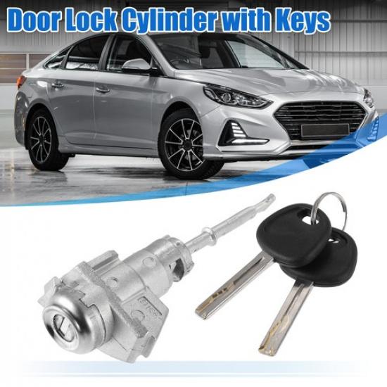 Комплект цилиндров замка передней двери с ключом для Hyundai Sonata 2015- 81970-C1A00 ЛЕВЫЙ