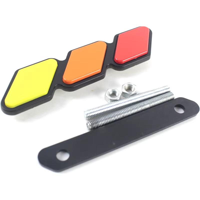 3 Colors Grille Badge Emblem Air Inlet Auto Car Accessories
