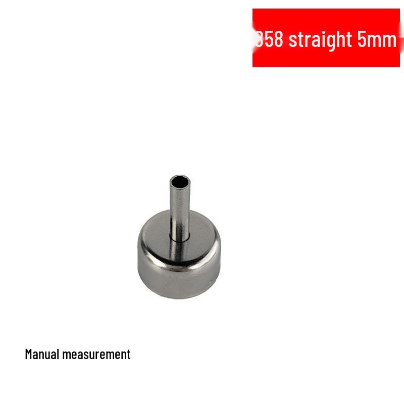 Multi-Model Hot Air Gun Nozzle Set - Straight, Angled, Bent for 850/858 Desoldering Stations