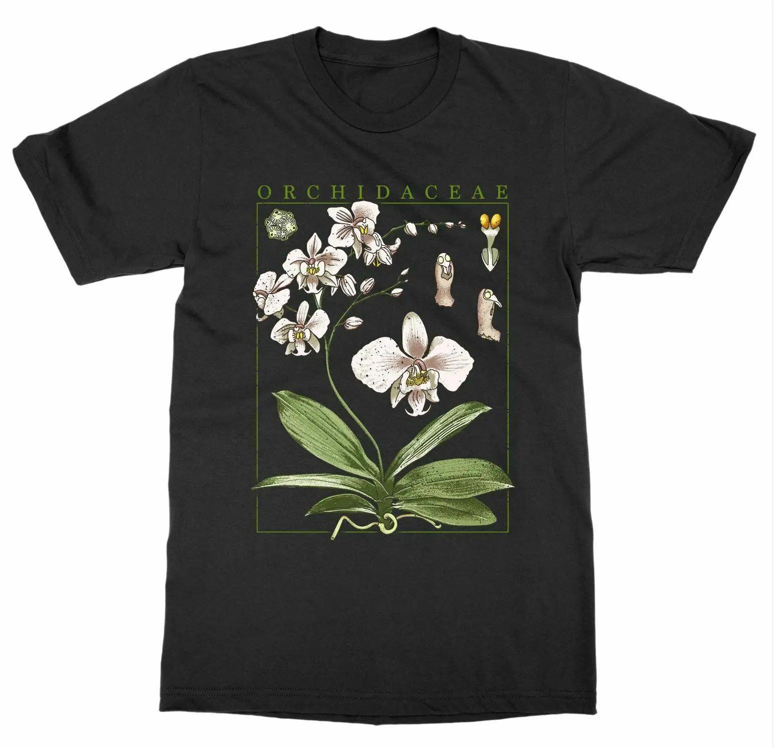 

Botany Plant Orchid Bloom Fruit Flower Grow Print Art T-Shirt 100% Cotton O-Neck Short Sleeve Casual Mens T-shirt Size S-3XL ... S разноцветный