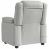 Massage Chair Cloud Gray Fabric