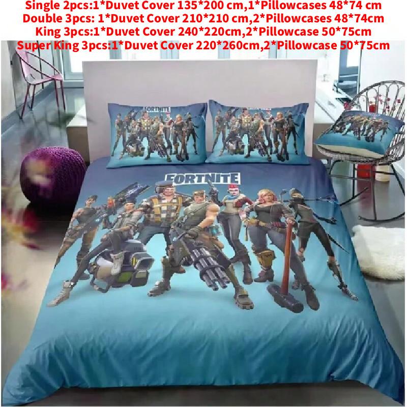 Quilt Suit Bedding Cover 3d Printed Bedroom Bed Cover Bedclothes Set