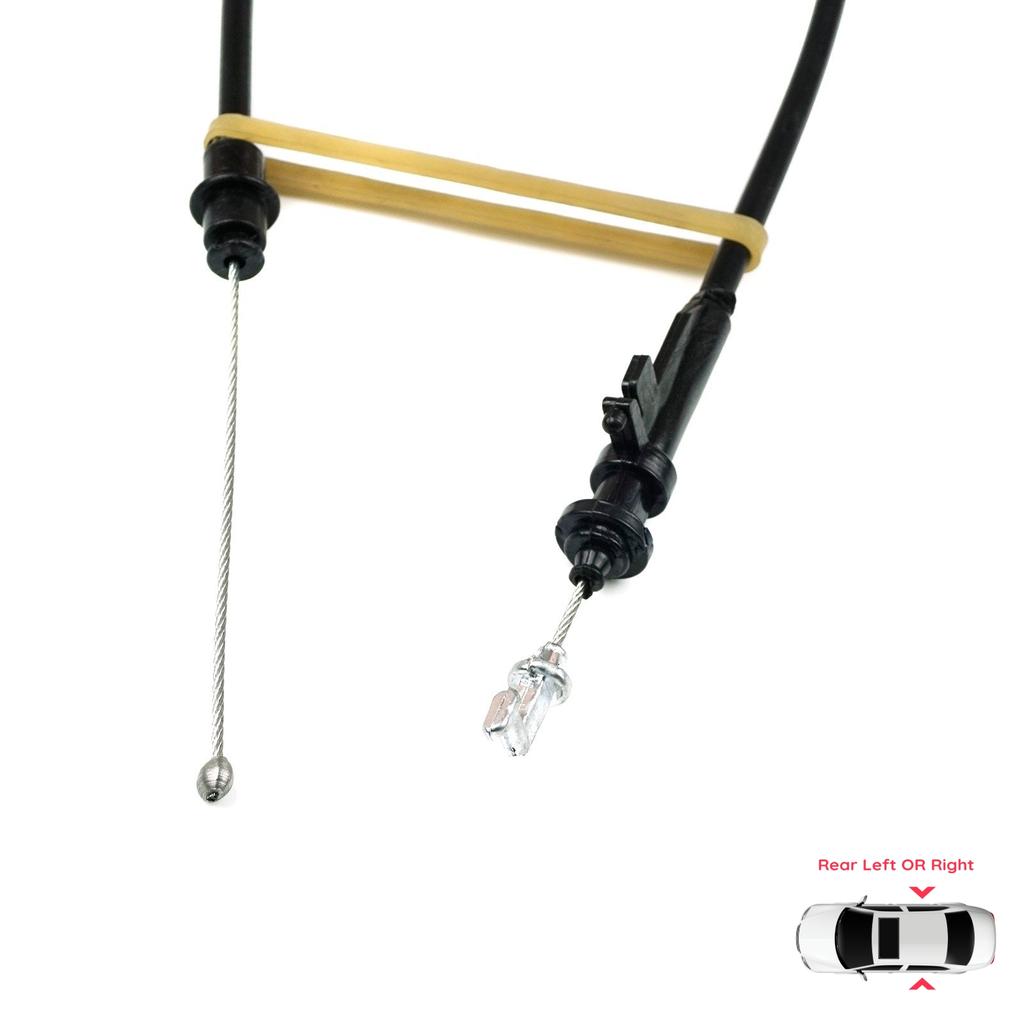 EDP665 Système de verrouillage de déverrouillage de porte extérieure Loquet Câble Bowden Porte arrière pour VW Passat B6 B7 2005-2015 CC 3C0837017B