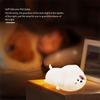 [Creative Silicone Night Light] Silicone Cartoon Creative Night Light | Bedroom Bedside Sleep Light