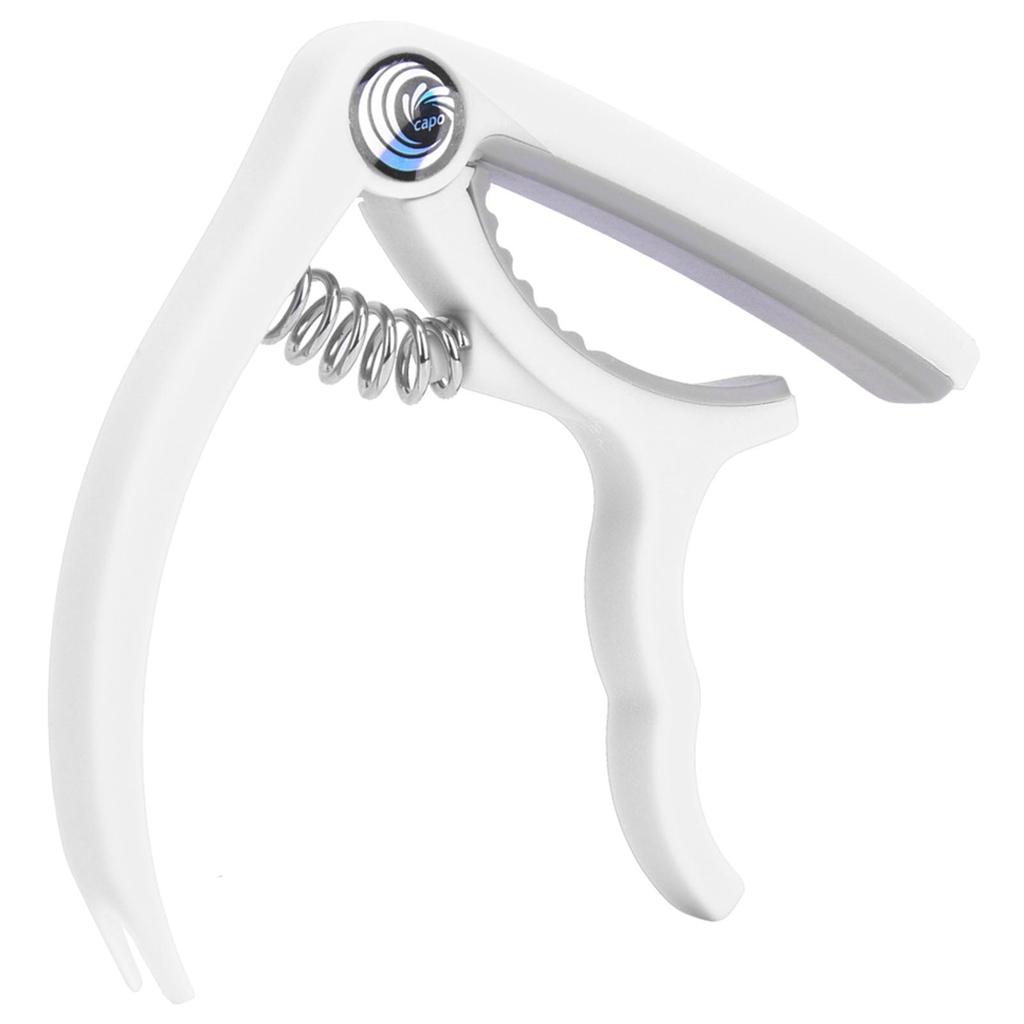 Plastic Guitar Capo Bridge Pin Remover 4 6 String Guitar Bass Ukulele CapoWhite