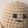 Funny Knitted Doll Novelty Potato Gift Inspired Toy for Party Bedroom Office Coffee