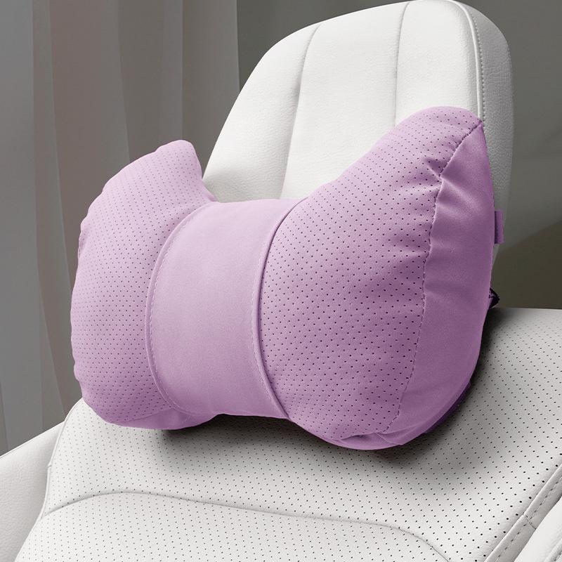 Sada polštářů na opěrku hlavy a bederní opěrku do auta - 5dílný polštář na krk a záda pro nová vozidla
