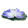 Solar Pond Pool Lights LED Color Changing Lotus Flower Waterproof  Floating LampPurple