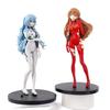 18cm Neon Genesis Evangelion Anime Figure EVA Short Hair Rei Ayanami Action Figure Asuka Figurine PVC Collection Model Toys Gift