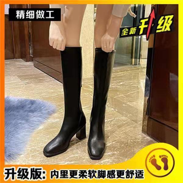 Small Boots for Women But Over the Knee 2025 New Winter Boots Beige Long Tube Thin Boots
