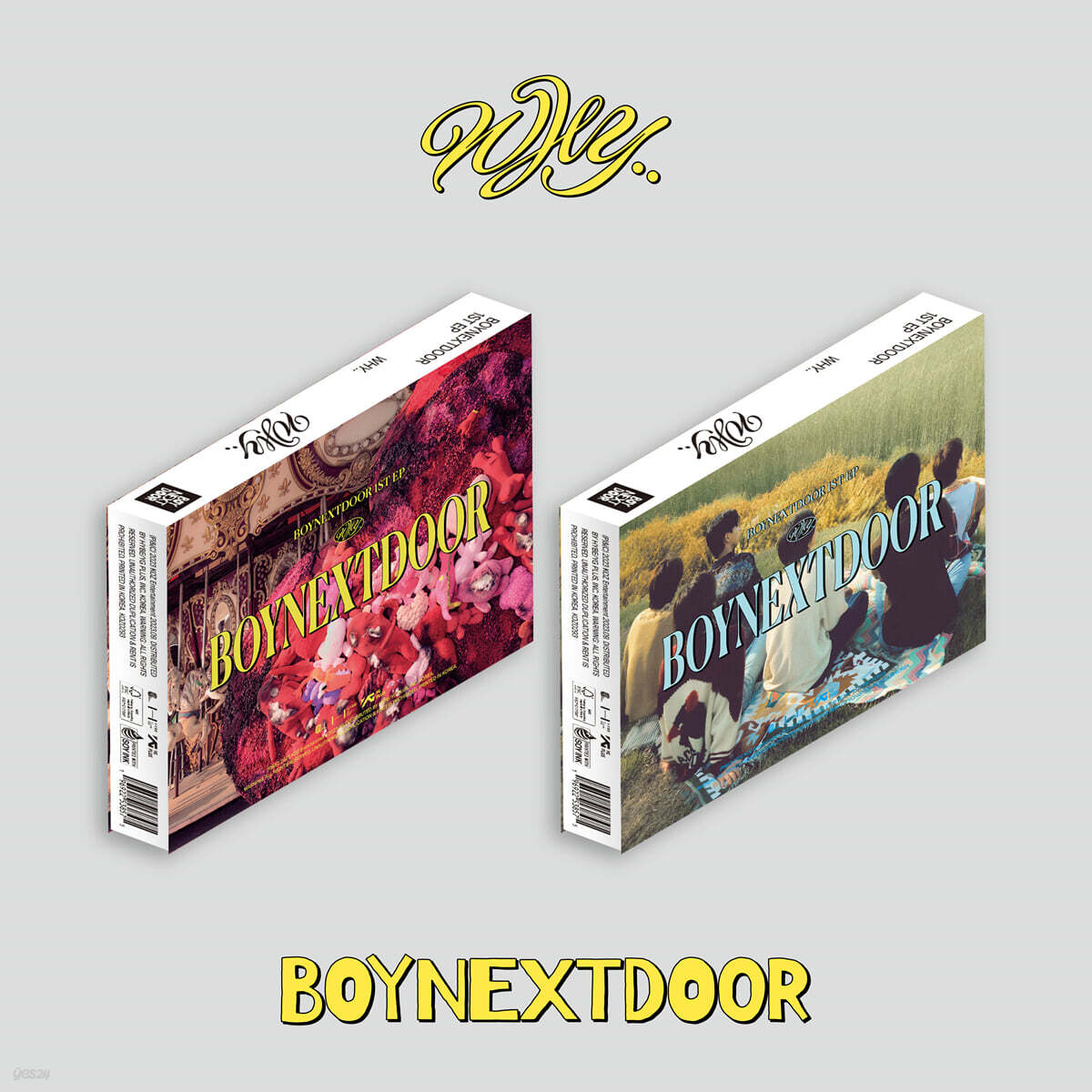 BOYNEXTDOOR - 1st EP ‘WHY..’ [2 Versions Set]