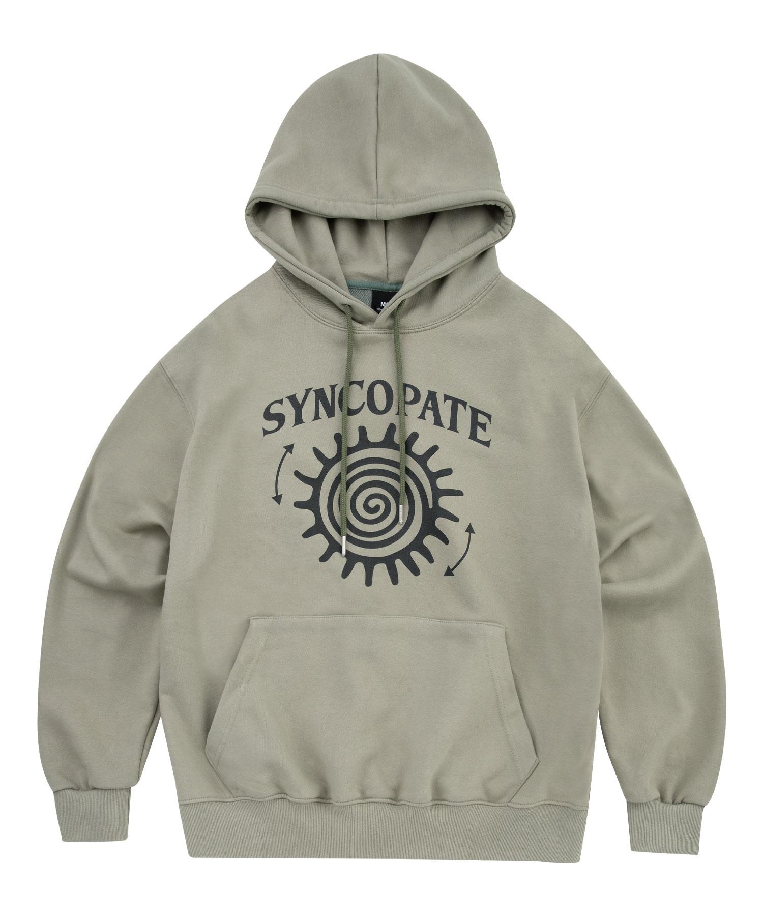 Moo Helix Symbol Hoodie - Khaki L