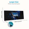 Hertha BSC Large Size Mouse Pad Large Gaming Table Cushion Non-slip Laptop Tablet Big Mousepad XXL Mat Mini PC Playmat With Lock edge