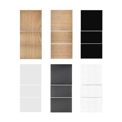 Tesla Model 3 Highlands 2024 Center Console Cover Protector Sticker Center Control Panel Film Car Accessories Interior Vertical Wood