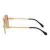 Versace Original Design Metal Pilot Style Sunglasses Unisex Couple Style Gold 38001685 VE22831002el-golden F