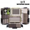 New Large Waterproof Fishing Tackle Box, Fish Hook Fishing Lure Bait Storage Case Portable Fishing Gear Accessorie Waterproof and Corrosion Resistant