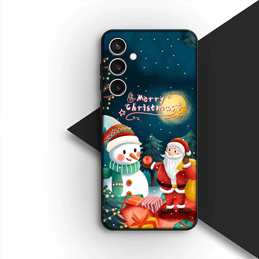 Phone Cover for Xiaomi Redmi Note 14 13 Pro Plus ProPlus 14C 13c Pro+ 5G Soft Case Merry Christmas Tree Deer Santa Claus
