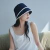 ALLINCOMPLETE Contrast Line Moon Bucket Hat  2 Colors 