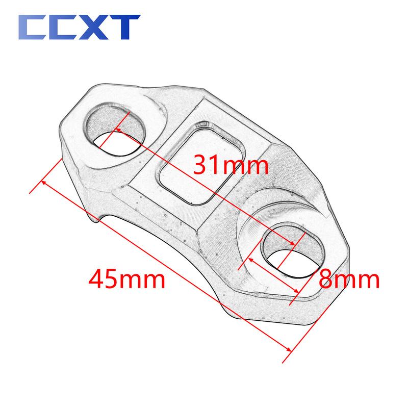 CNC 22MM Universal Handlebar Brake Clutch Rotating Bar Clamp Mount Stop Start Kill Switch For Yamaha Honda Kawasaki KTM Suzuki