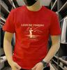 Men's Heavyweight Stretch Short Sleeve Slim Fit Printed T-shirt with High Street Style