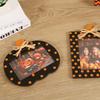Halloween Wooden Photo Frame Ornament Perfect Party Decor And Photo Prop - Festive Durable Ideal For Halloween Celebrations
