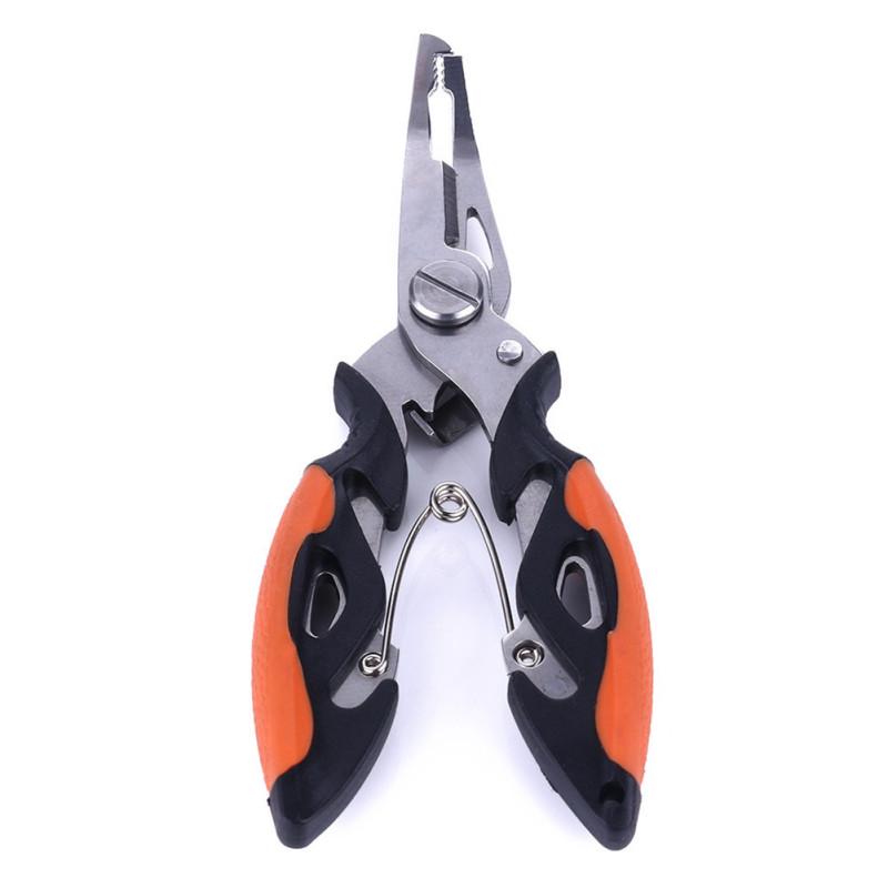 Multi-Functional Lightweight Stainless Steel Fishing Plier Hook Remover Tool оранжевый