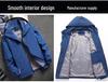 Unisex Windproof Waterproof Lightweight Travel Jacket - Plus Size, Loose Fit for Spring and Autumn