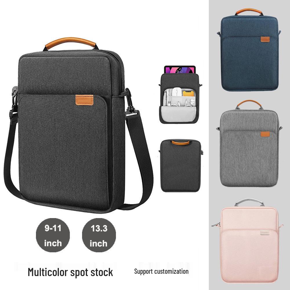 Cross-border iPad and Laptop Shoulder Bag for 12.9-13 Inch Devices