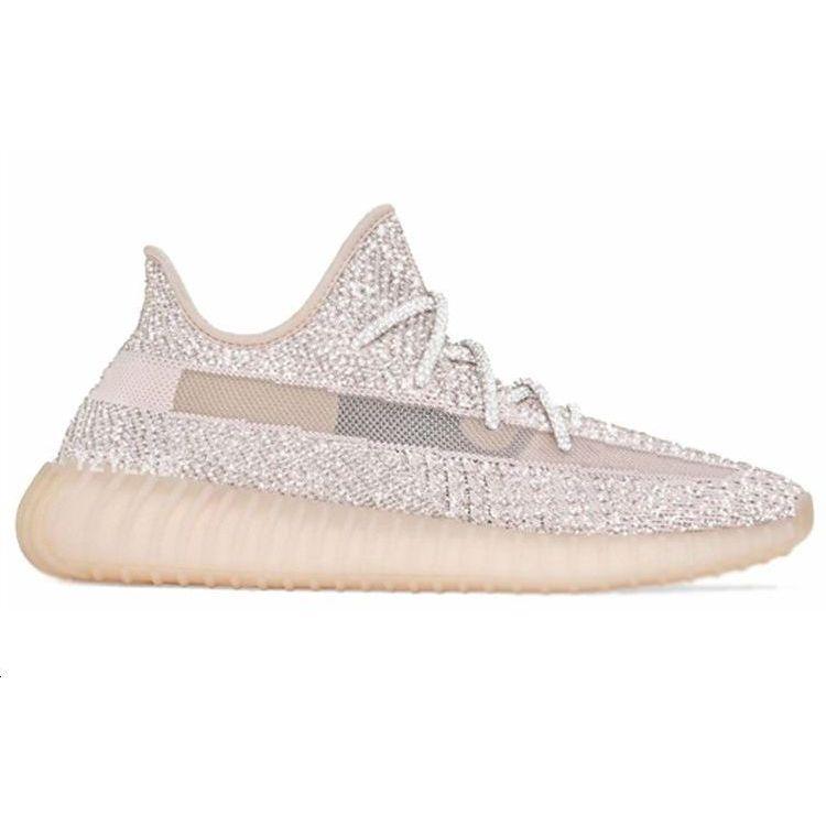 adidas Yeezy Boost 350 V2 Synth Reflective Unisex Sneakers Pink FV5666