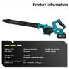 Cordless Portable Electric Blower 270° Rotation Adjustment Leaf Vacuum Dust Blower Courtyard Snow Cleaning Tools