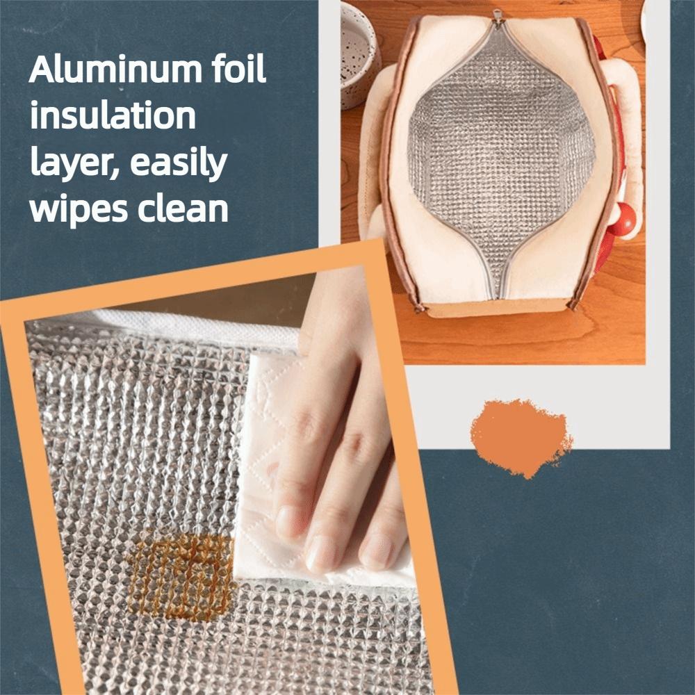 Thickened Lunch Bag Lightweight Insulated Bag Cute Food Picnic Container School