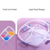 800ml Cartoon Stainless Steel 304 Lunch Box With Spoon Kids Leak-Proof Bento Box Student School Office Food Container