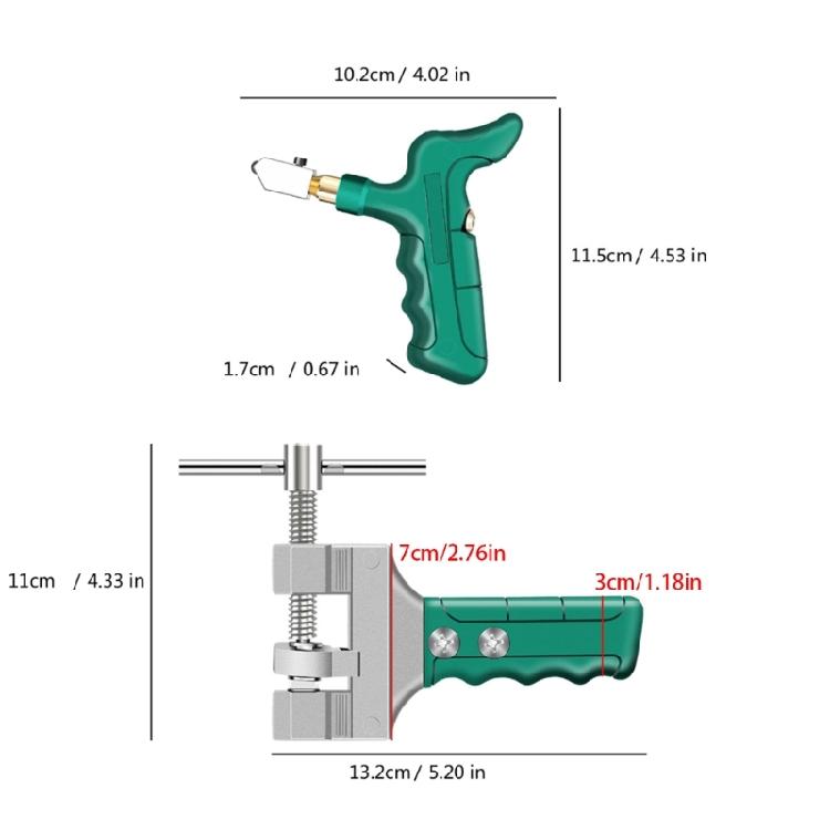 Efficient Handheld Glass Cutting Tool Breaking Pliers For Various Glass Materials and Applications Professional Crafting