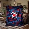 Blackburn Rovers Football Print Flannel Blanket Soft Warm Sofa Bed Throw Blanket For Home Office Bedroom