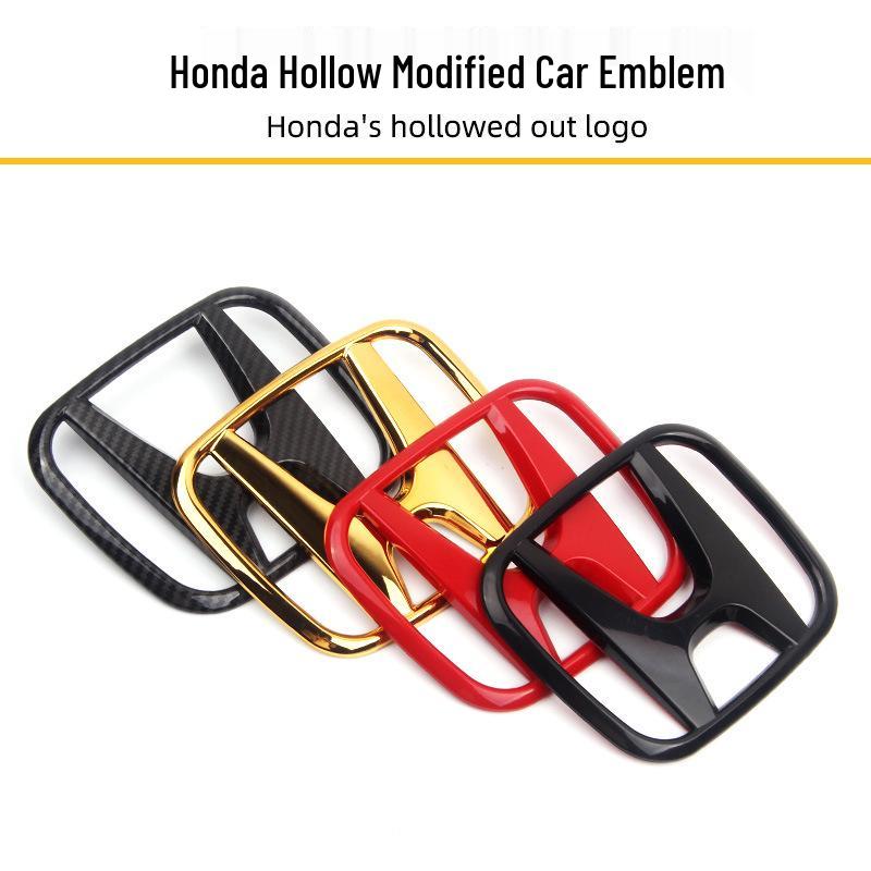 Honda Front- und Heck-Lenkrad-Emblem-Aufkleber für Accord, CRV, Odyssey, Fit, Civic und mehr.