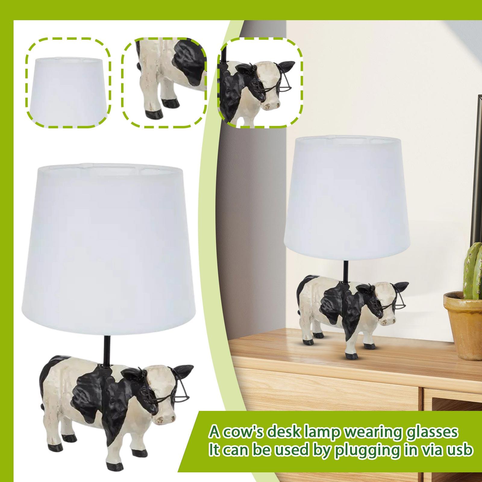 

Cow,shaped Lamp With Glasses One Size