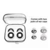 Silicone Earplugs by Artevive for Noise Reduction Suitable Sleep and Moto Users