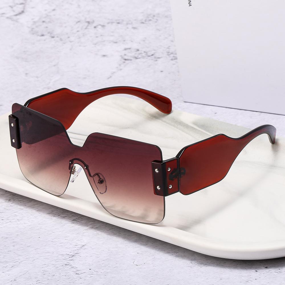 Oversized Sunglasses Women Big Frame Sun Glasses Ladies Fashion Vintage Colorful Shades Sunglasses Uv400