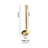 Hammered 304 Stainless Steel Serving Spoon