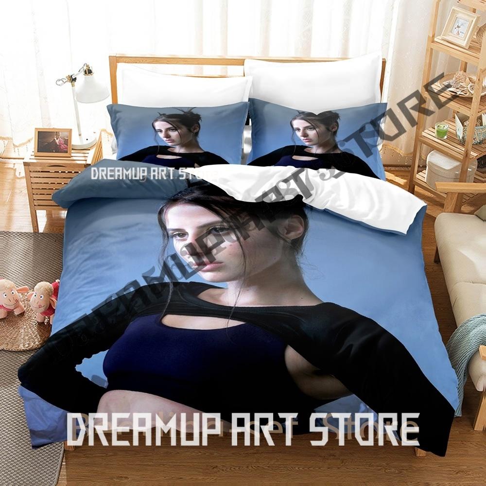 3D Print Hip Hop Natalie jane Bedding Set Single Twin Full Queen King Size Bed Set Adult Bedroom Duvetcover Set Personality Bed