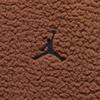 Jordan Flight Faux Shearling Stand Collar Loose Jacket Men Jacket Dark-Brown FV7449-223