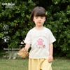 Omuxiong Girls' Cartoon Short Sleeve T-Shirt