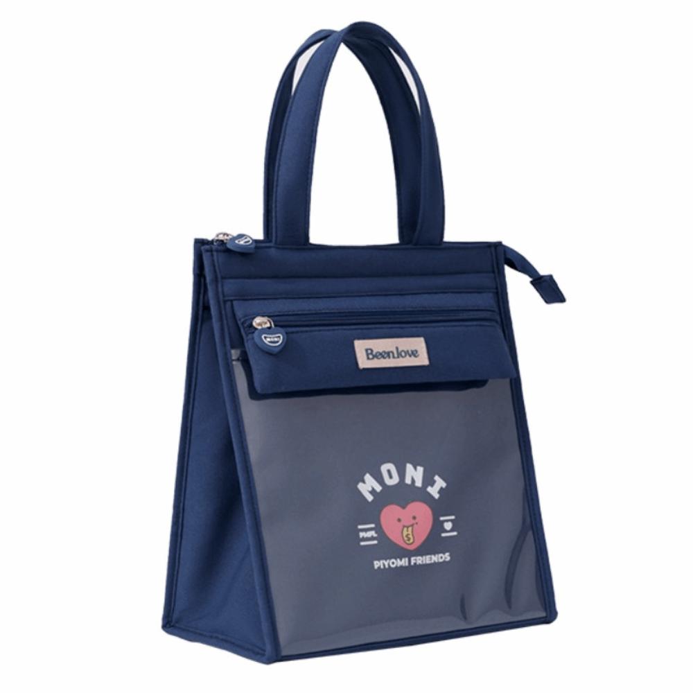 Thicken Portable Lunch Bag Multip-Pocket Thermal Insulation Bag Picnic Food Pouch  Women Girls