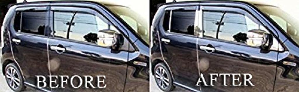 BRIGHTZ Stainless Steel Pillar Panels with Visor for Wagon R Stingray Compatible with 44 Wagon R 18196 Ultra-Mirror MH34S/MH44S (12-Piece Set)