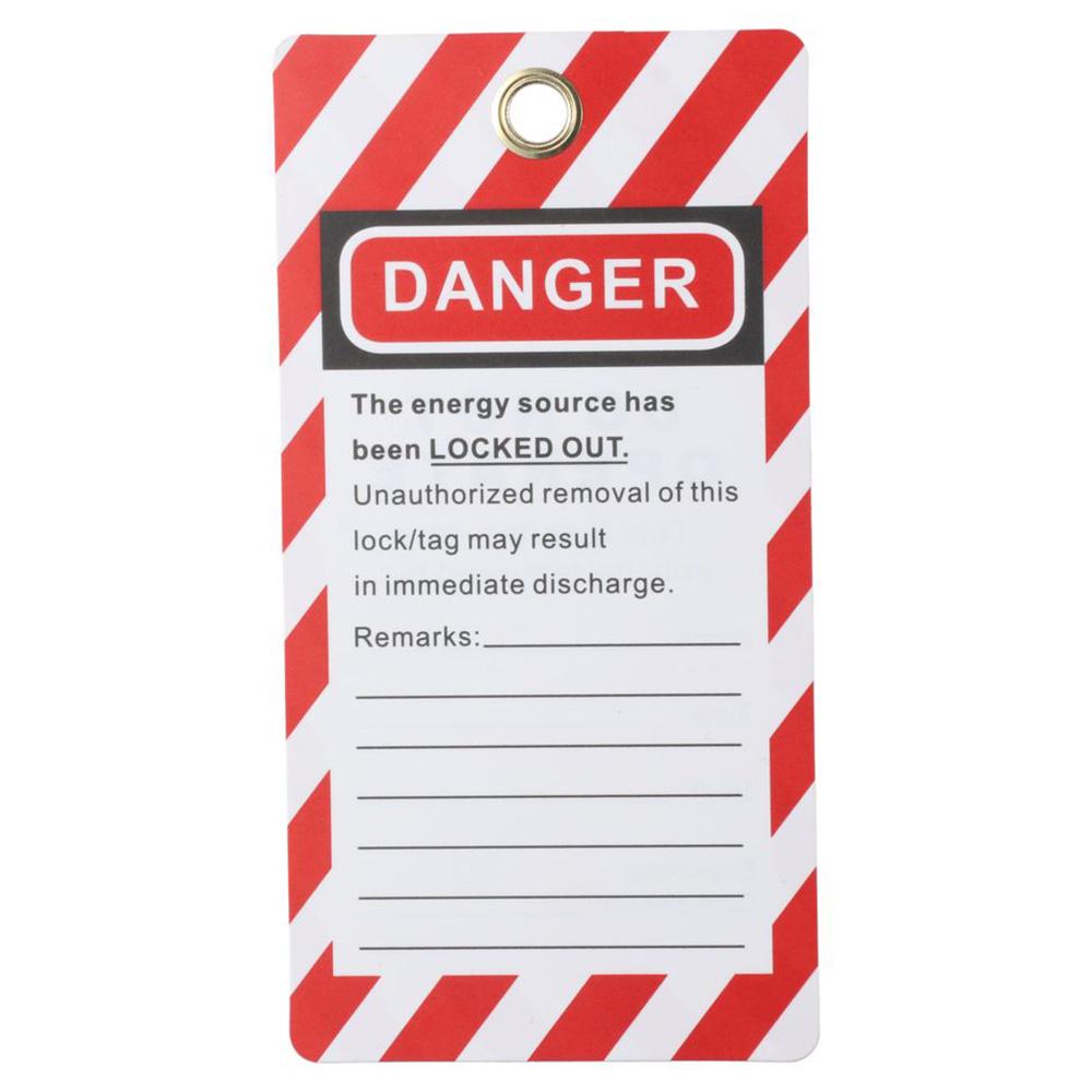 16.4*9.5 cm/6.5*3.7 inches Lockout Tagout Tags Compliance Safety Tags  Out of Service Maintenance