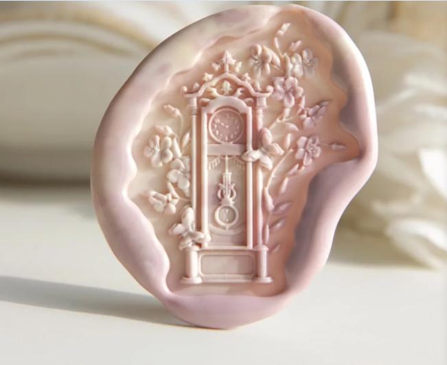 Retro Sealing Wax Stamp Copper Seal Stamp Stamp Series Stamp Design Envelope Sealing Decoration Scrapbooking
