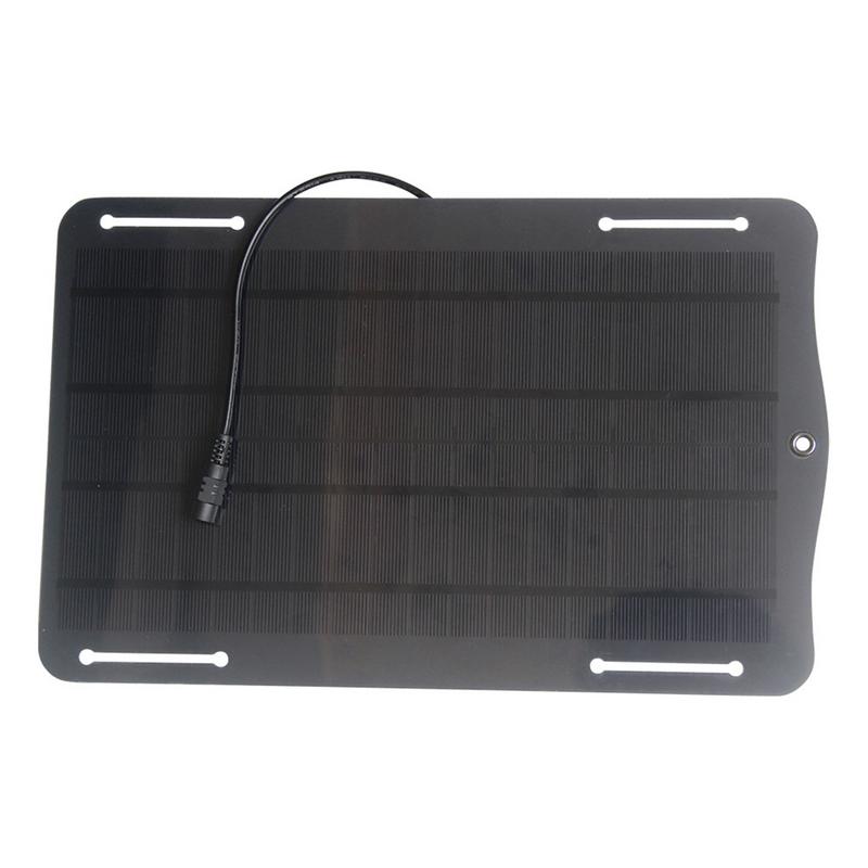 Solar Auto-Batterieladegerät Intelligentes Auto-Batterie-Solarpanel-Ladegerät 18V Leichtes Solarpanel Tragbares Auto-Batterieladegerät