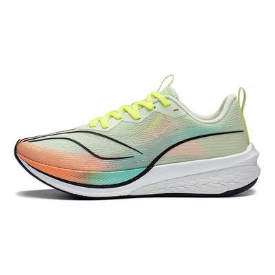 Li Ning Red Rabbit 6 Pro Antiderrapante Resistente ao Desgaste Respirável Tênis de Corrida de Cano Baixo Mulher Tênis Verde Azul Laranja ARMT014-8