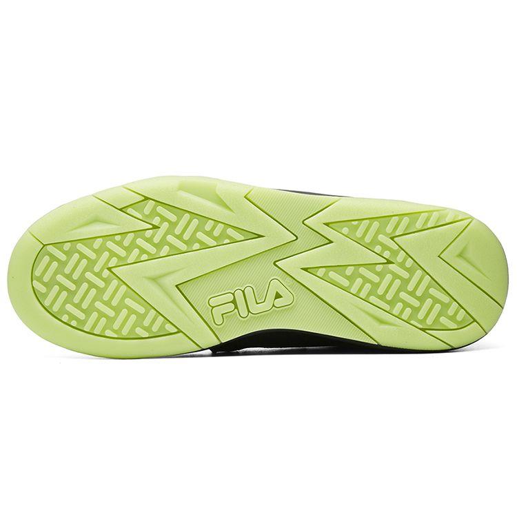 Fila Fusion Scarpe da basket alte a stivaletto retrò comode e versatili Cage da donna Sneaker Nero Viola T12W041205FBC