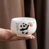 Zhinianhua Large Panda Ceramic Tea Cup Gift Set